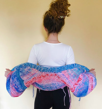 Monster Cardigan Knitting Pattern