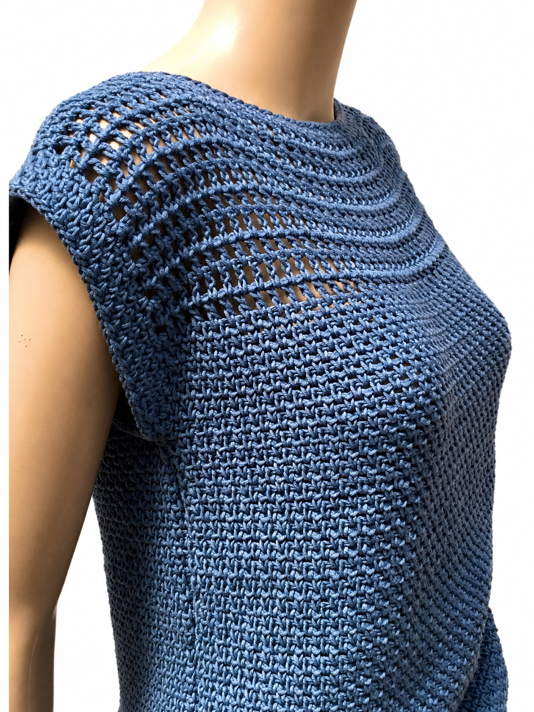 Aviva Mesh Summer Top Crochet Pattern