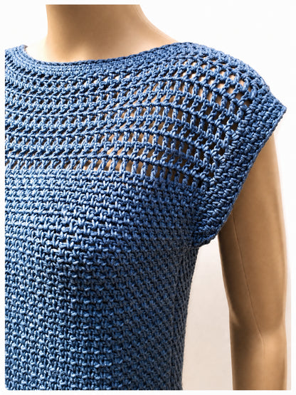 Aviva Mesh Summer Top Crochet Pattern