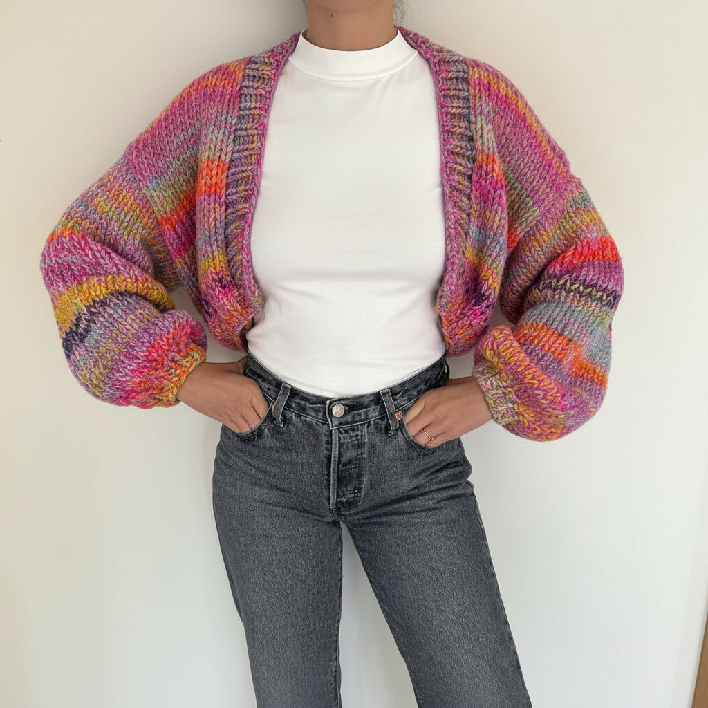 Monster Cardigan Knitting Pattern