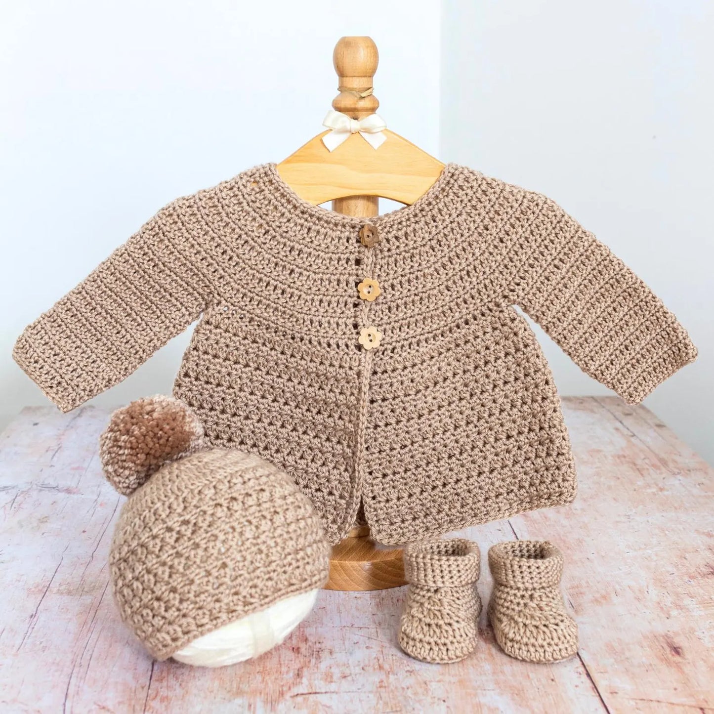 Easy Crochet Baby Sweater Pattern