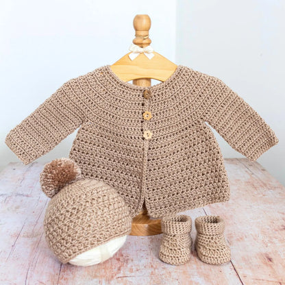 Easy Crochet Baby Sweater Pattern