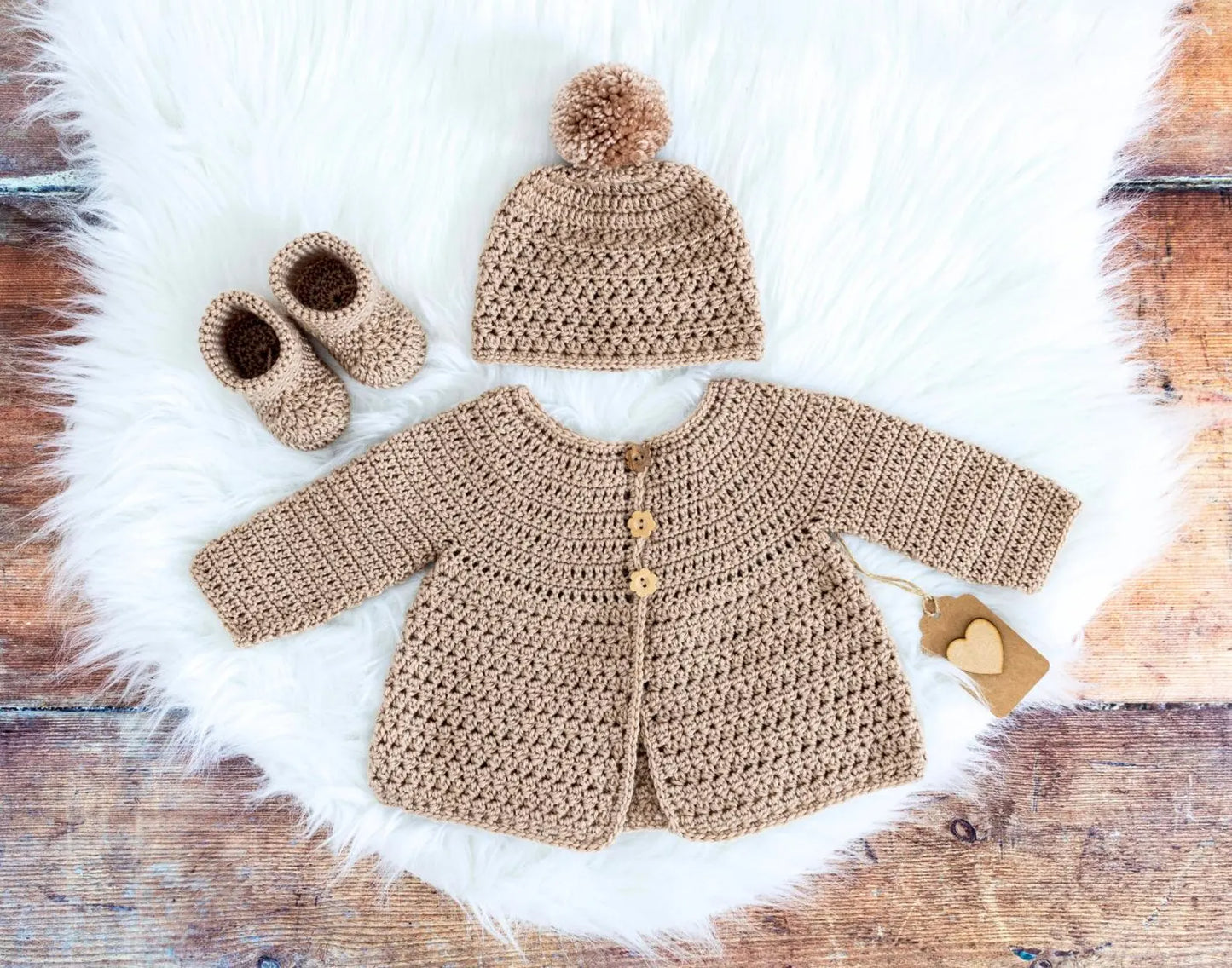 Easy Crochet Baby Sweater Pattern