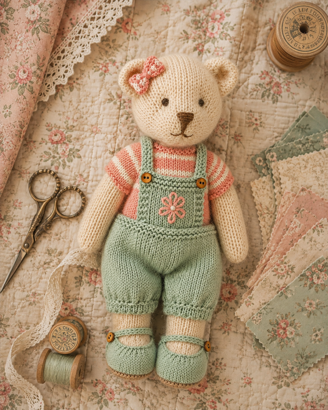 Candy Bear Knitting Pattern