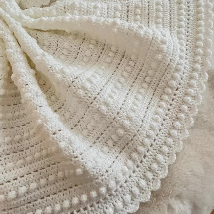 Easy Stitch Baby Blanket Crochet Pattern