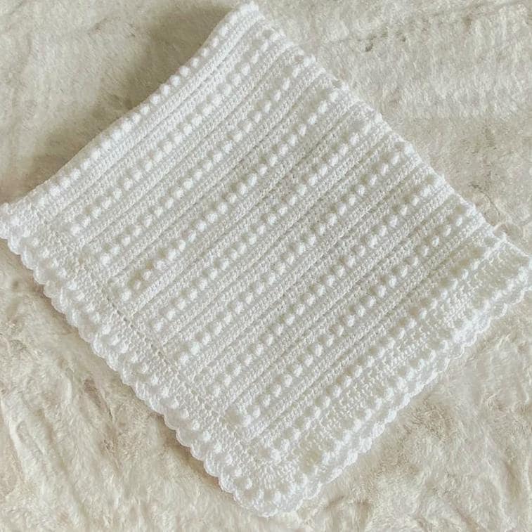 Easy Stitch Baby Blanket Crochet Pattern