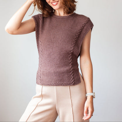 Over It Slipover Knitting Pattern