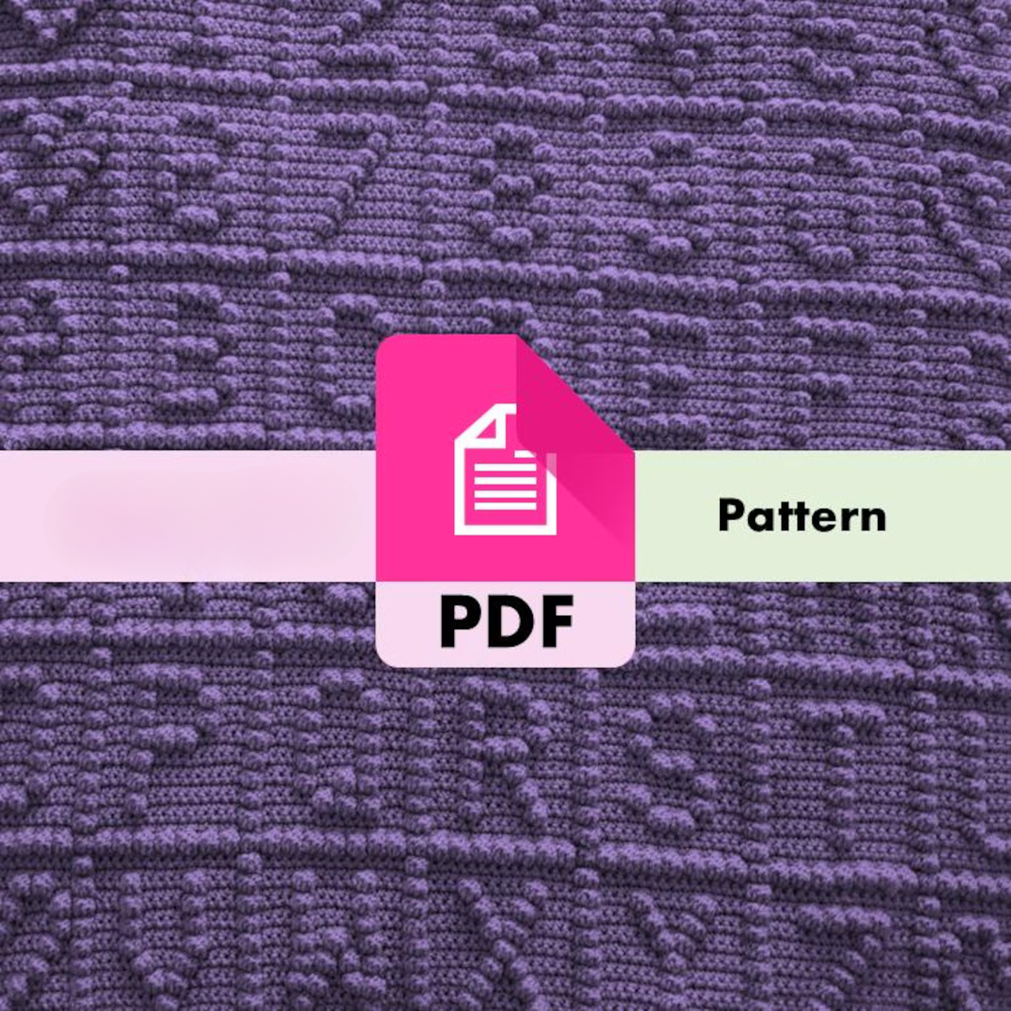 Easy Alphabet and Numbers Grid Crochet Pattern