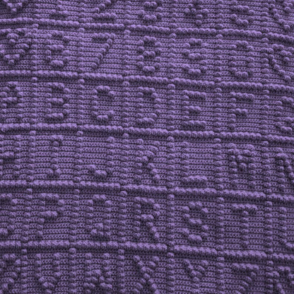Easy Alphabet and Numbers Grid Crochet Pattern