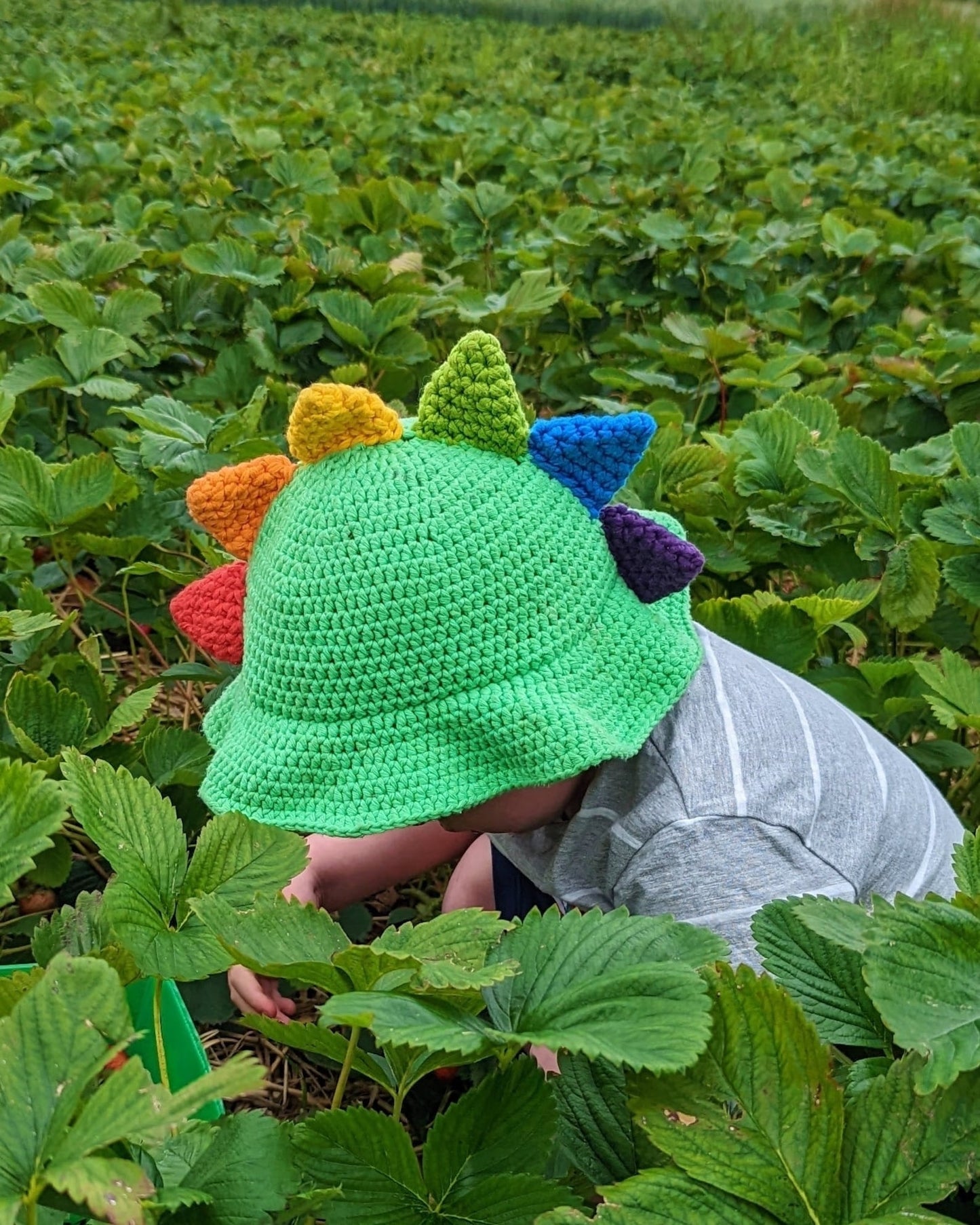 Dino Bucket Hat Crochet Pattern