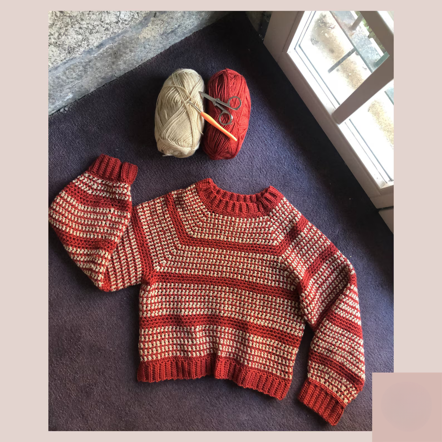 Moss Garden Sweater Crochet Pattern