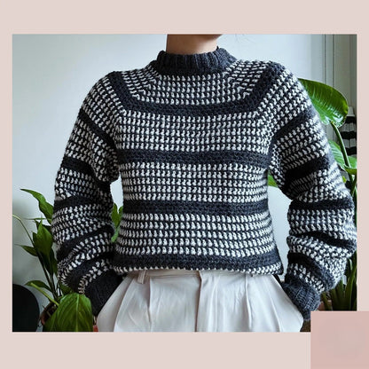 Moss Garden Sweater Crochet Pattern