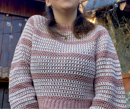 Moss Garden Sweater Crochet Pattern