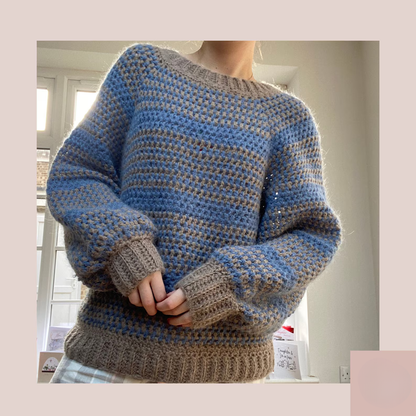 Moss Garden Sweater Crochet Pattern