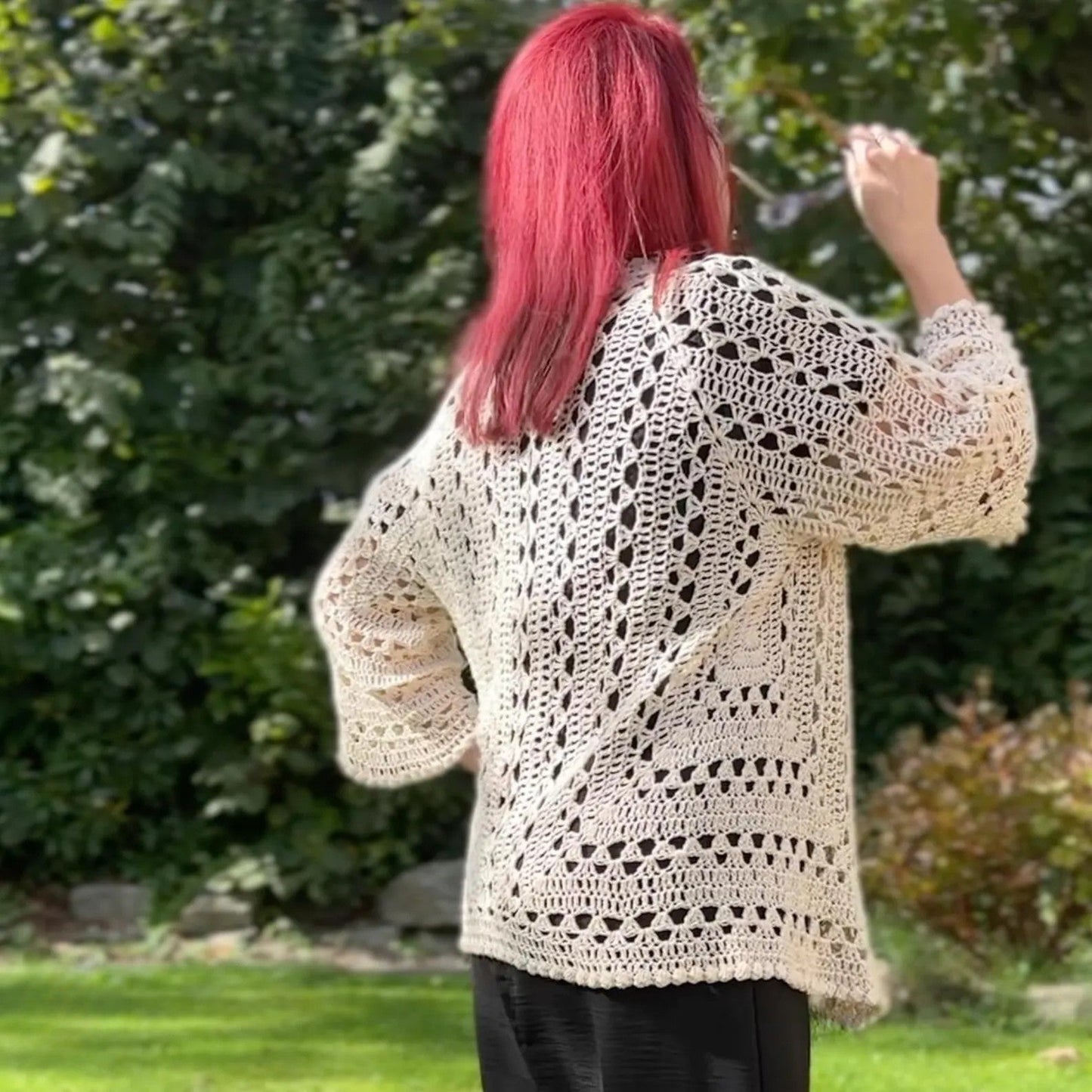 Crazy Hexi Cool Cardigan Crochet Pattern