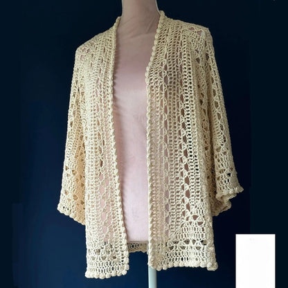 Crazy Hexi Cool Cardigan Crochet Pattern