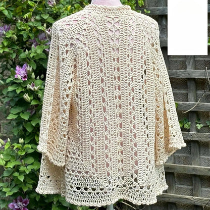 Crazy Hexi Cool Cardigan Crochet Pattern