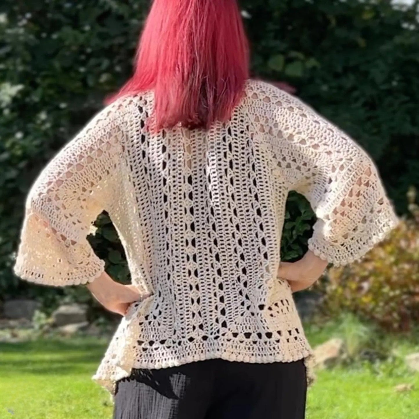 Crazy Hexi Cool Cardigan Crochet Pattern