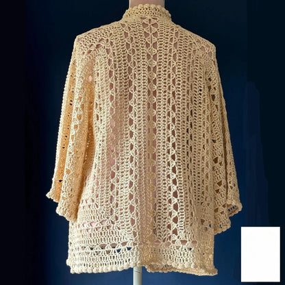 Crazy Hexi Cool Cardigan Crochet Pattern