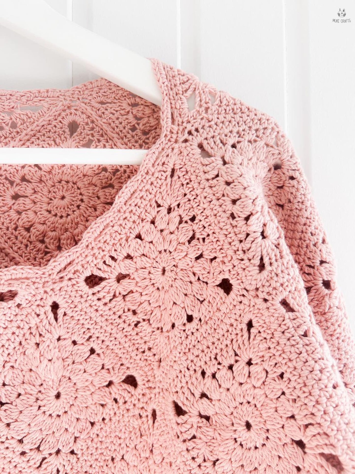 Granny Square Sweater Crochet Pattern