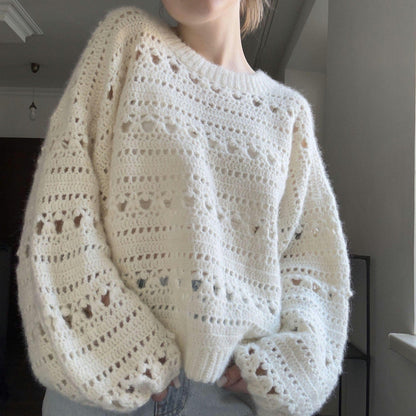Rosemarie Sweater Crochet Pattern