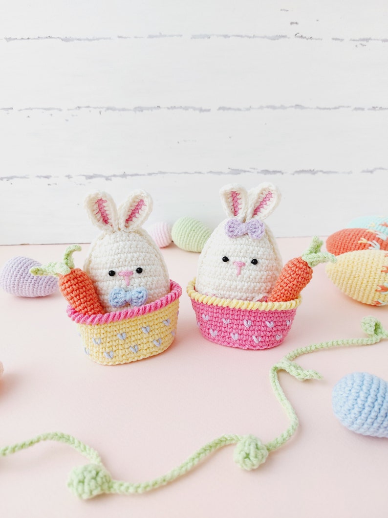 Easter Bunnies in the Basket