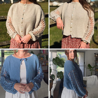 Meadow Cardigan Crochet Pattern