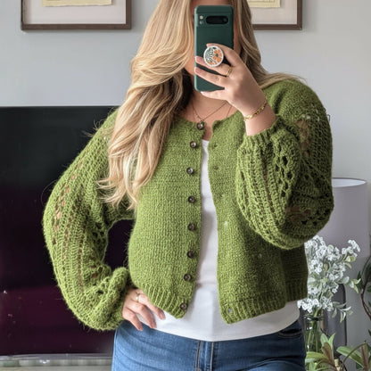 Meadow Cardigan Crochet Pattern