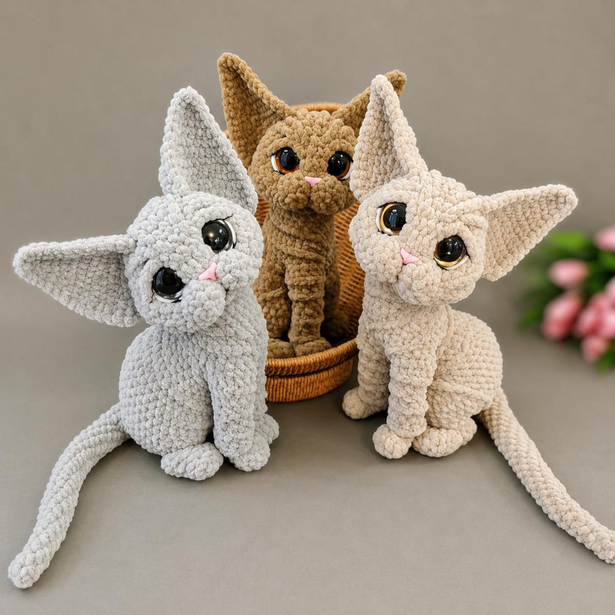 Sphynx Cat Crochet Pattern