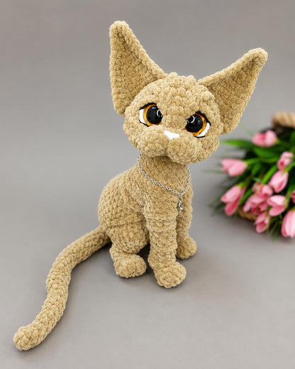 Sphynx Cat Crochet Pattern