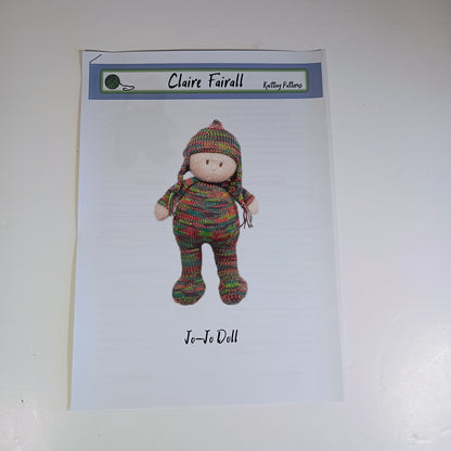 Jo-Jo Doll Knitting Pattern