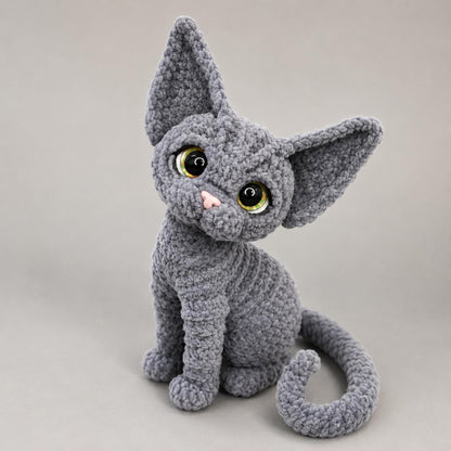Sphynx Cat Crochet Pattern