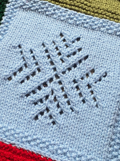 Patchwork Blanket Knitting Pattern