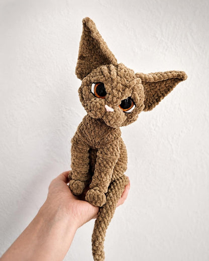 Sphynx Cat Crochet Pattern