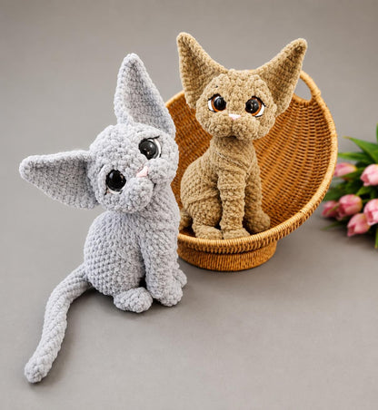 Sphynx Cat Crochet Pattern