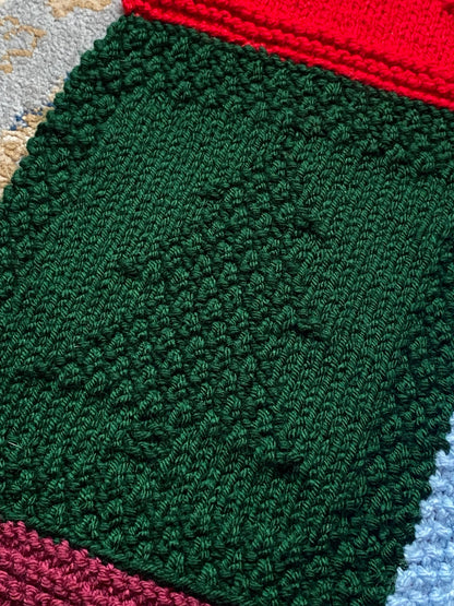 Patchwork Blanket Knitting Pattern