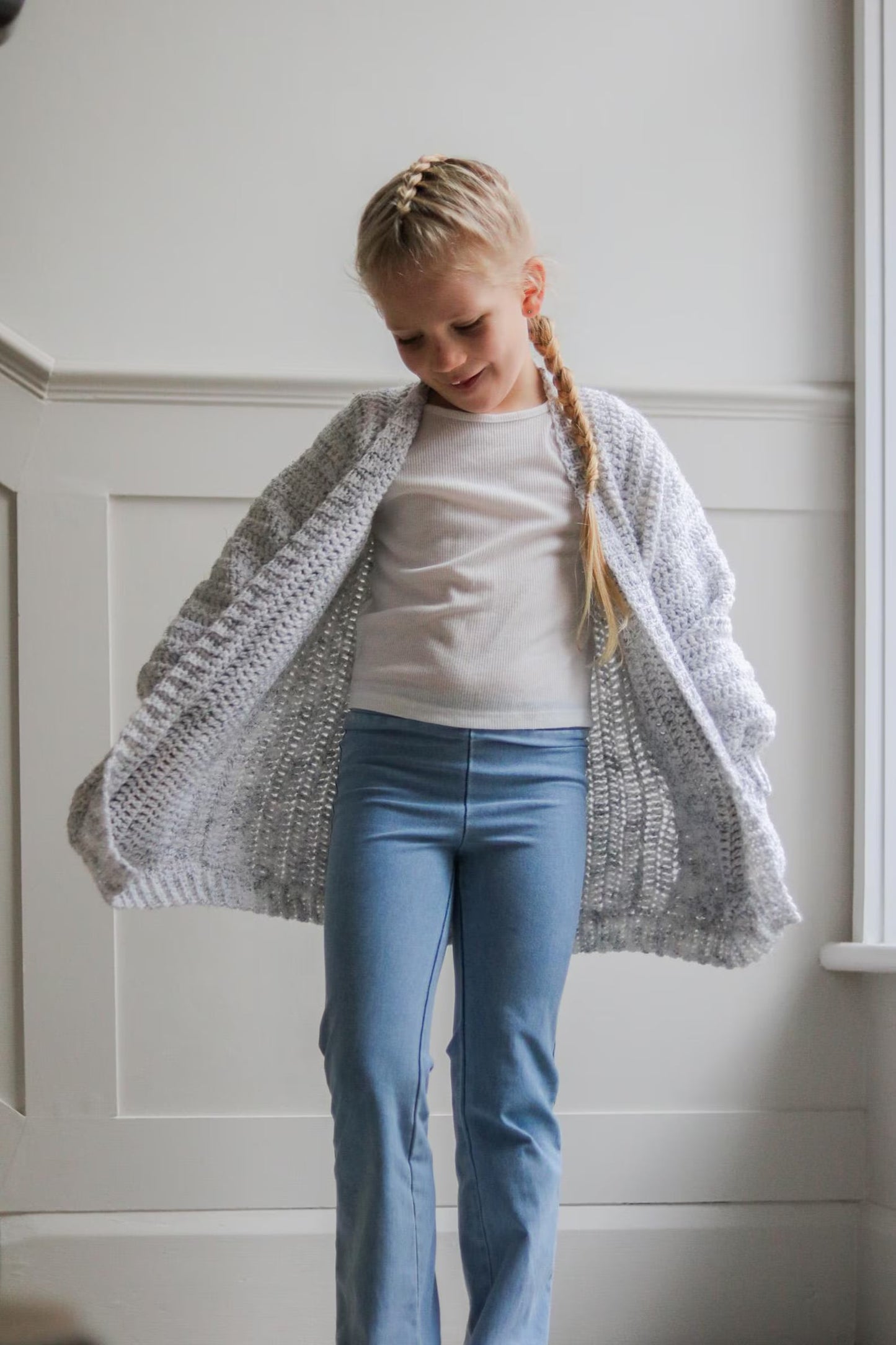 Easy Children's Cardigan Crochet Pattern