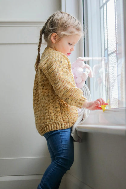 Easy Children's Cardigan Crochet Pattern