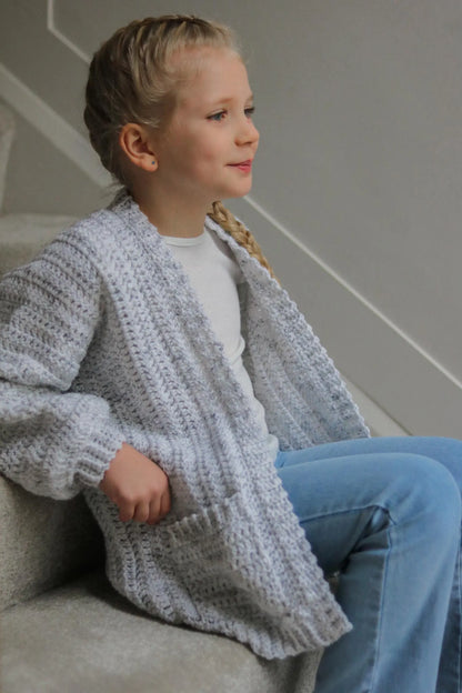 Easy Children's Cardigan Crochet Pattern