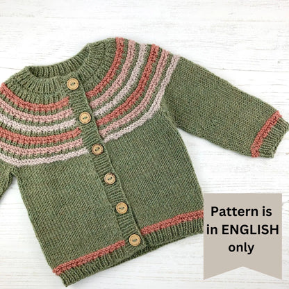 Woodland Walk Cardigan Knitting Pattern